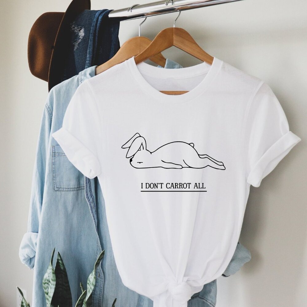 I Don't Carrot All Shirt, I Don't Care At All Tee